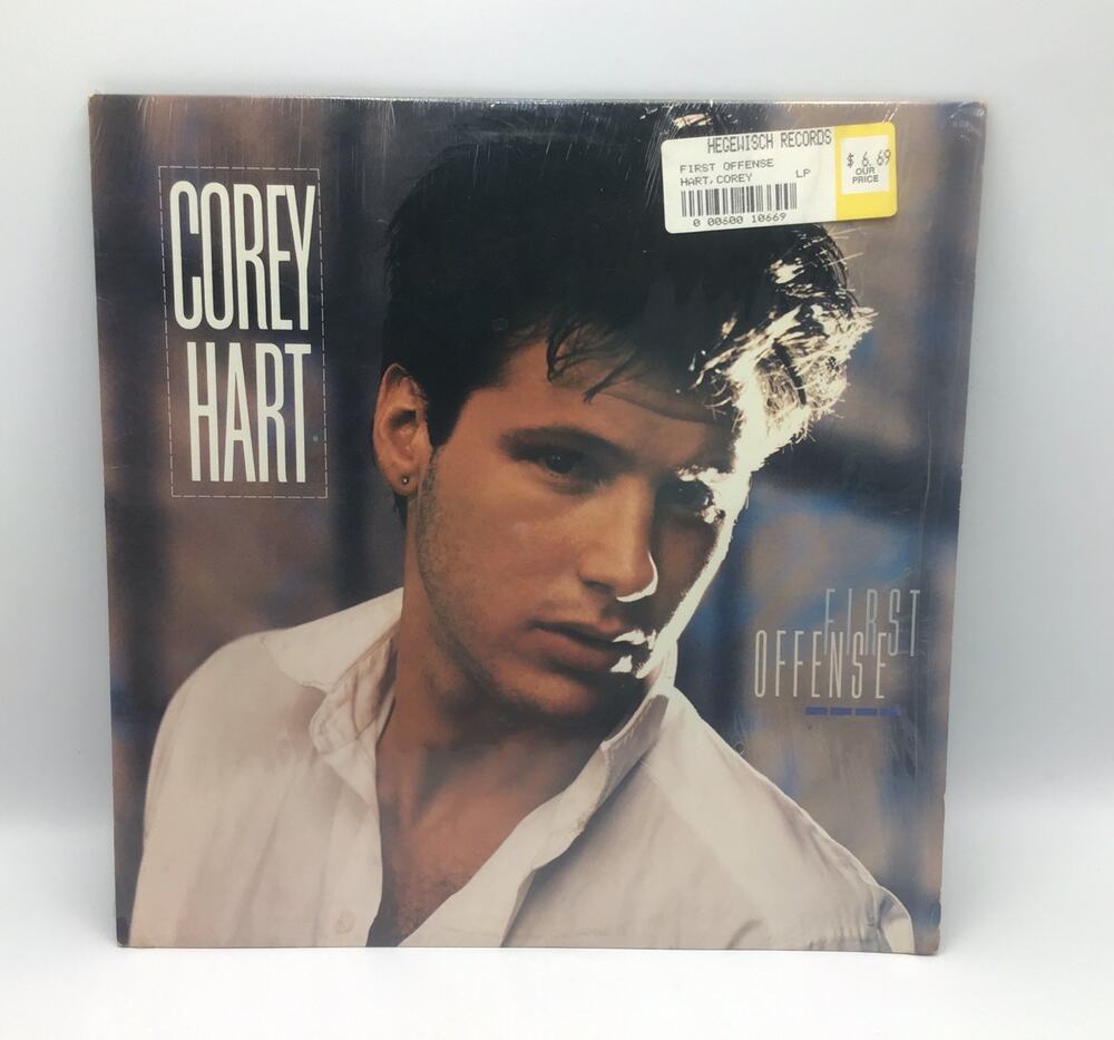 Corey Hart First Offense Vinyl LP Album EMI America ST 17117 In Shrink 1983